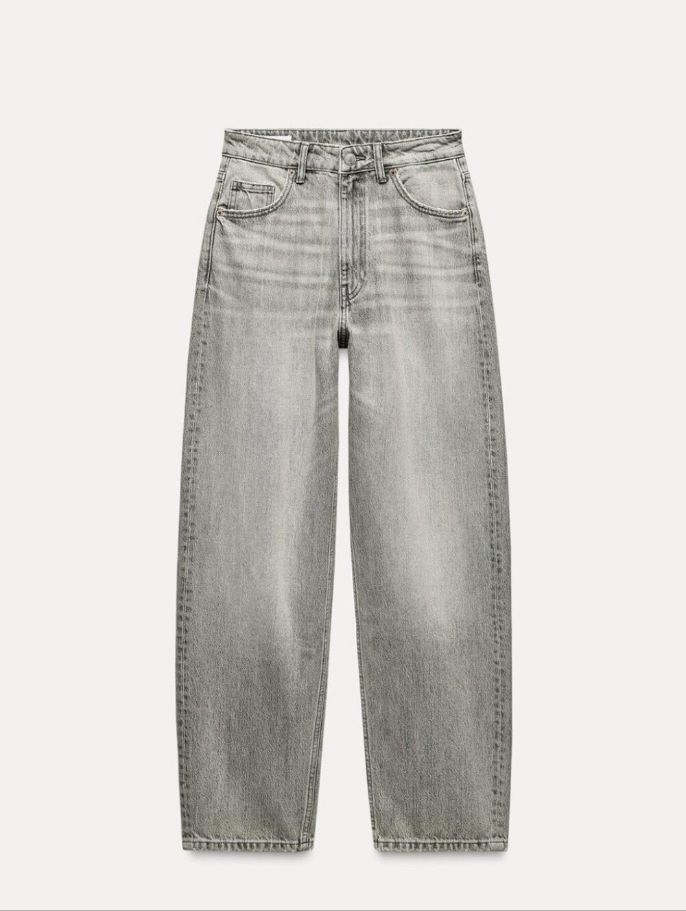 ZaraTAILORED MID WAIST Wide Leg JEANS
